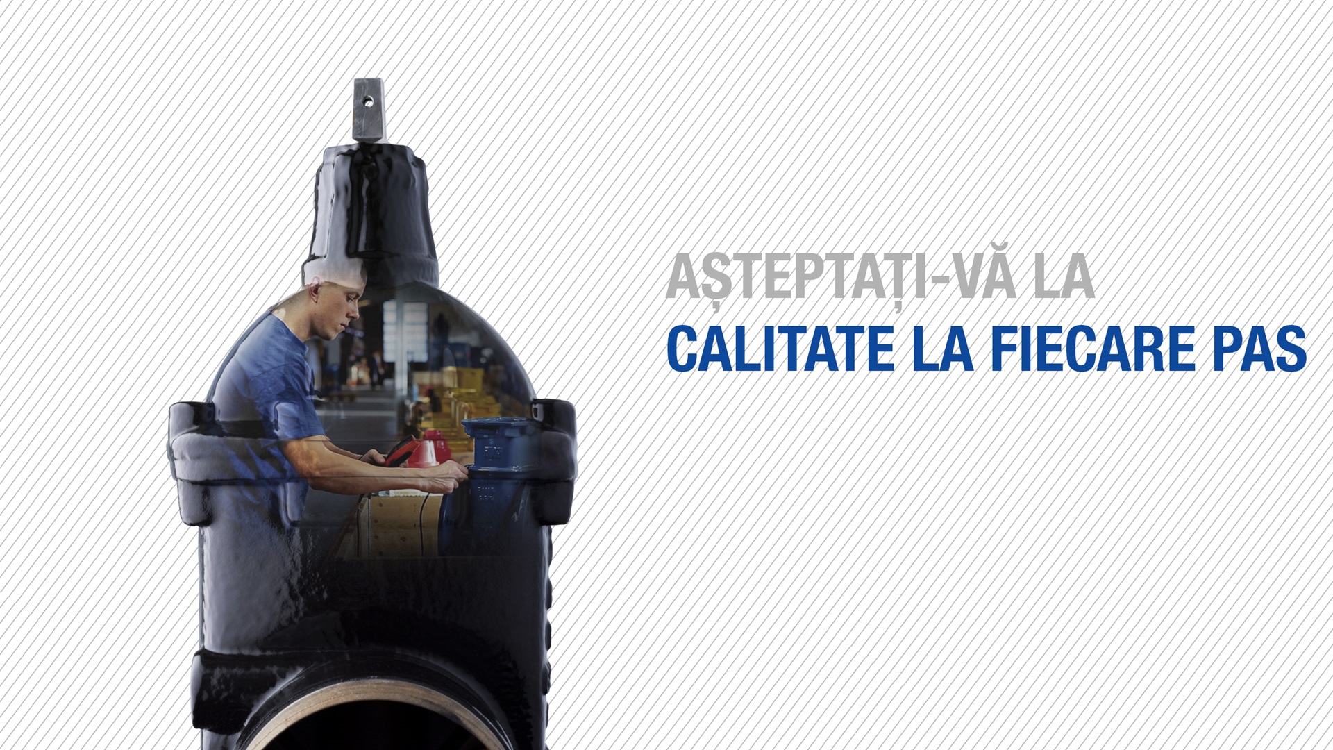 Așteptați-vă la calitate la fiecare pas