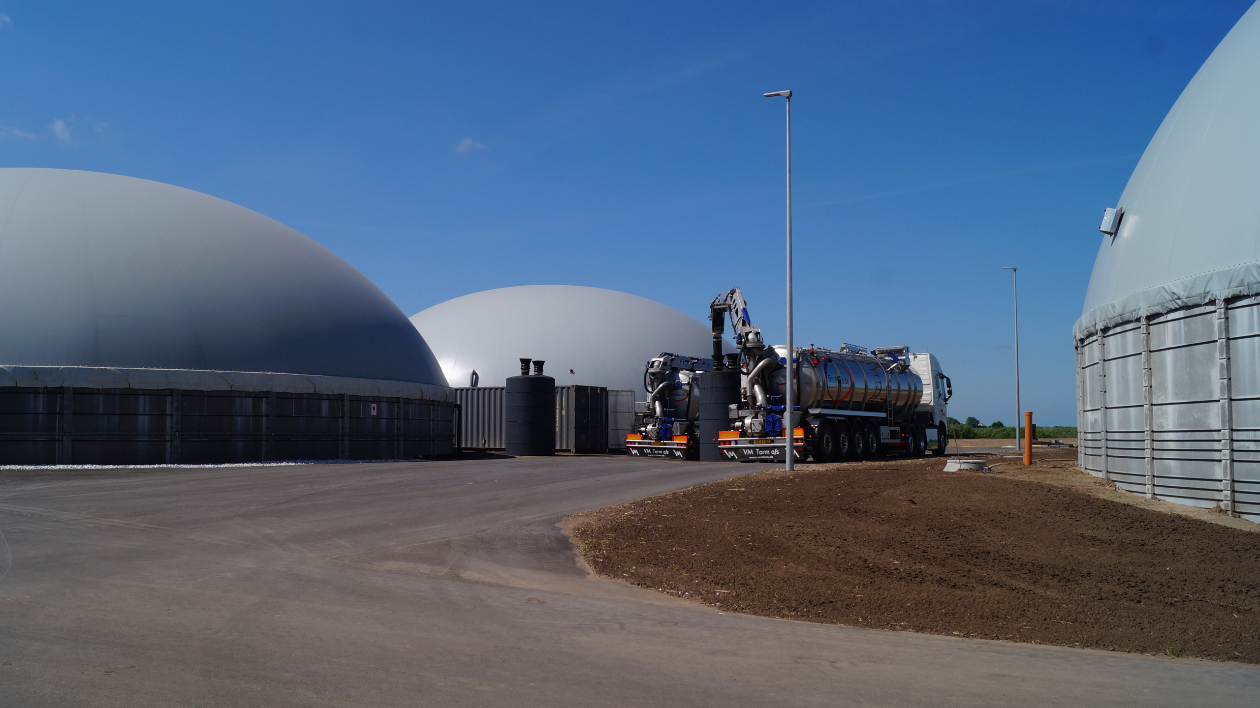 Biogaz în Vraa, Danemarca