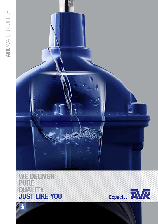 Broșura AVK despre produsele destinate alimentării cu apă