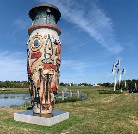 Monument ceramic AVK, un tribut pentru resurse vitale