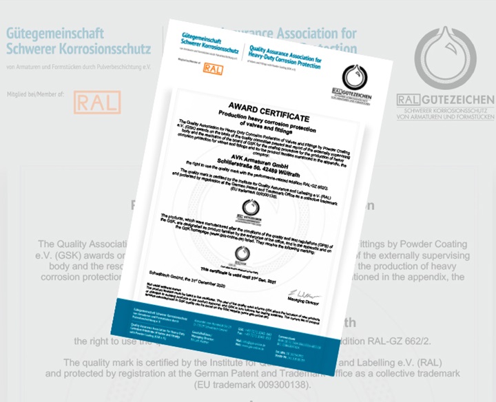 Certificat GSK pentru hidranți