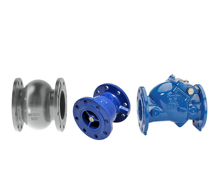 Vane de reținere pentru alimentare cu apă